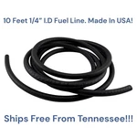 10 Ft. Roll Of 1/4" Id Fuel Line Sae 30R6 Lawn Mowers, Small Engines, Automotive. Fixed Price $18.99.