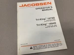 Jacobsen Tri-king 1672D Rough Reel Mower Operators Manual 67003 67004 1684D Book. Fixed Price $14.99.