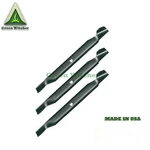 3X Blade Fit For Husqvarna 61" MZT61 967177002 967177007 967177008 510417901. Fixed Price $115.98.