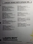 Lawn-boy 1978 Omc Walk-behind Mower Parts Manual 8237 5277 6257 R7268 6279. Fixed Price $58.99.