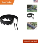 Landscape Edging Kit With Anchoring Stakes - Create Beautiful Borders Ease. Fixed Price $43.99.