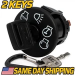Starter Ignition Switch Fits Troy-bilt Garden Tractor Mowers W/ 2 Keys. Fixed Price $12.99.