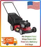 Troy-bilt TB120B 21" Push Gas Lawn Mower 140CC Briggs Mulch Bag Side Discharge. Fixed Price $412.65.