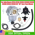 Z335E Carburetor For John Deer Z355E Z345R Z345M Z355R Zero Turn Mower. Fixed Price $41.97.