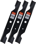 3 Set Riding Mower Blades 54" Deck Poulan Pro Craftsman Husqvarna Z254 Zero Turn. Fixed Price $49.99.
