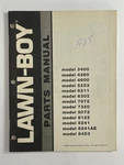 Lawn-boy Mower Parts Model 3400 8453 (manual #E006062) 1985. Fixed Price $5.25.
