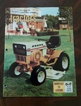 Sears Craftsman 1973 Garden Tractor Ss 16 St 10 12 Lt 8E Sales Brochure Catalog. Fixed Price $45.99.