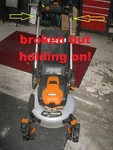 Used WG771 Worx 19" Cordless Mower 56V Lithium W/ Batteries & Charger. Fixed Price $299.00.