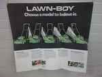 Lawn Boy Walk Behind Mower Post Brochure 8234 7265 5274 8253 5269 6277 6255. Fixed Price $18.00.