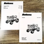 Bolens HT23 2389 Tractor Parts Operators Manual Set Catalog Owners Assembly Book. Fixed Price $28.97.