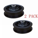 (2) Drive Flat Idler Pulleys For Craftsman Ayp Husqvarna 532194327 280663. Fixed Price $17.50.
