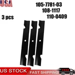 Fits Toro 105-7781-03 High Flow Zero Turn Mower Blade Set Of. Fixed Price $44.99.