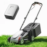 Litheli U20LM00-4A120 14 Inch Cordless Lawn Mower 5.0AH. Fixed Price $209.99.