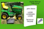 John Deere LX280AWS LX289 Garden Tractor Technical Manual See Desc.. Fixed Price $24.99.