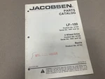 Jacobsen Parts Manual LF100 LF-100 Fairway Rough Reel Mower 67785 67786 67781. Fixed Price $24.99.