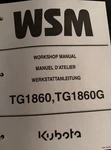 Official Kubota TG1860G Workshop Service Repair Manual Free Binder. Fixed Price $49.99.