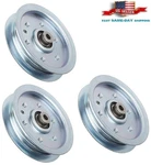 3 Pcs For Gravely Deck Flat Idler Pulley Kit ZTXL52. Fixed Price $69.99.