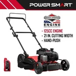Powersmart 21 In. 2-IN-1 Gas Push Mower W/ Briggs & Stratton Engine, Quick Start. Fixed Price $189.95.
