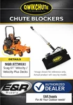 Qwikchute For Scag Wildcat Turf Tiger Cheetah 61" Velocity Deck, NQD-STTWC61. Fixed Price $426.62.