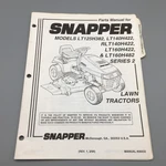 Snapper Mower Parts Manual Lawn Tractor LT125H382 RLT140H422. Fixed Price $6.95.