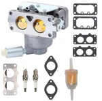 Carburetor For Husqvarna 2348LS W/briggs & Stratton Twin Hp Engine. Fixed Price $36.79.