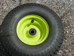 Front Wheel / Tire For Ryobi T42LI RYRM8006 RYRM8007 80V Riding Lawn Mowers. Fixed Price $73.36.