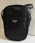 Nwd Steve Madden Men's Shoulder Sling Bag Black 7IN X 9IN 2IN. Fixed Price $20.99.