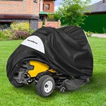 72" Waterproof Riding Lawn Mower Tractor Cover Yard Garden Snow Sun Uv Protector. Fixed Price $29.56.