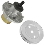 Mower Deck Spindle W/pulley For John Deere X380 X384 X390 X394 X570 48" 54". Fixed Price $50.98.
