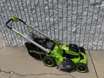 Greenworks M060L518 Lawn Mower. Fixed Price $164.99.