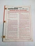 Snapper Mower Models V211PS V211P4 Operator's Manual 1-2223. Fixed Price $14.89.
