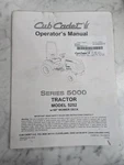 Cub Cadet Owner's Operator's Manual Tractor 5000 Series 5252 W/ 60 Mower Deck. Fixed Price $40.16.