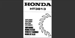 Honda HT3813 Lawn Tractor Workshop Repair Service Manual. Fixed Price $52.99.