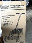 American Lawn Mower 1304-14GC Reel Turquoise. Fixed Price $100.00.