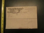 Herschel Manufacturing Mower Knives Sickles Peoria Il 1921 Letterhead 382. Fixed Price $9.99.