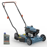 Senix Gas Lawn Mower, 20IN Cutting Blade 21IN Deck, 144CC 4-CYCLE Engine. Fixed Price $278.13.