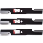 3PK Oregon High Lift Blade For 60" Exmark Lazer S-series LZS850EKA604W0. Fixed Price $53.15.