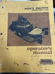 Woods 2850 2855 Mow'n Machine Mower Service Operator Maintenance Manual #T5. Fixed Price $17.00.