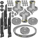 48" Deck Spindle Belt Blade Pulley For Husqvarna Z248F 539112170 539113425. Fixed Price $138.00.