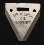 Antique Herschel Oil Tempered Sickle Mower Of Peoria, Watch Fob. Fixed Price $15.00.