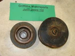John Deere 110 10HP Kohler Cast Iron K241 Oem Lawn Tractor Pto Clutch Pulleys. Fixed Price $65.00.