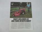 Gravely 5460 Convertible Tractor 40 Inch 2 Blade Rotary Mower Sales Brochure. Fixed Price $8.00.