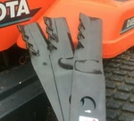 60" Gator Mower Blades For Kubota ZG227,ZG332,ZG330,Z724,Z725,Z726 Zero-turns. Fixed Price $68.99.