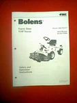 Bolens Frame Steer 11 Hp Tractor Model 940 Fs With Mower 15550 Owner's Manual. Fixed Price $6.00.