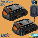 Pack For Worx Max Extend Lithium Battery Volt WA3520 WA3525 WA3575 WG155. Fixed Price $32.49.