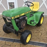 1983 John Deere 212 Garden Tractor With Hydraulic Lift System. Hp. Kohler.. Fixed Price $650.00.