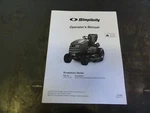 Simplicity 2691178-00 Broadmoor Series Tractors Operator's Manual 1757859. Fixed Price $12.00.