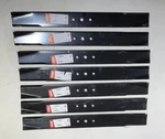 SET/7 Blades For Jacobsen HR5111 Mowers 91-364 (JT391040) 91-363 (JT391039). Fixed Price $189.99.
