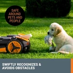 Worx Landroid Vision Ai 1 Acre 20V Boundaryless Robotic Lawn MOWER-(WR235-AN). Fixed Price $1199.99.