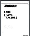 Bolens HT23 H.p. Garden Tractor Service Manual 2389 Large Frame 108 Pages. Fixed Price $24.99.